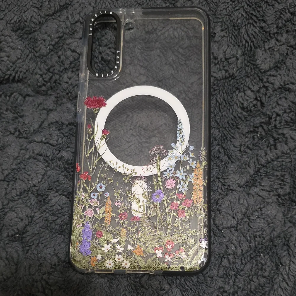 Galaxy S21 Floral Transparent Phone Case Soft